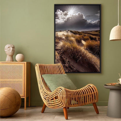 Leinwandbild - Shivering Whispers (1 Part) Vertical