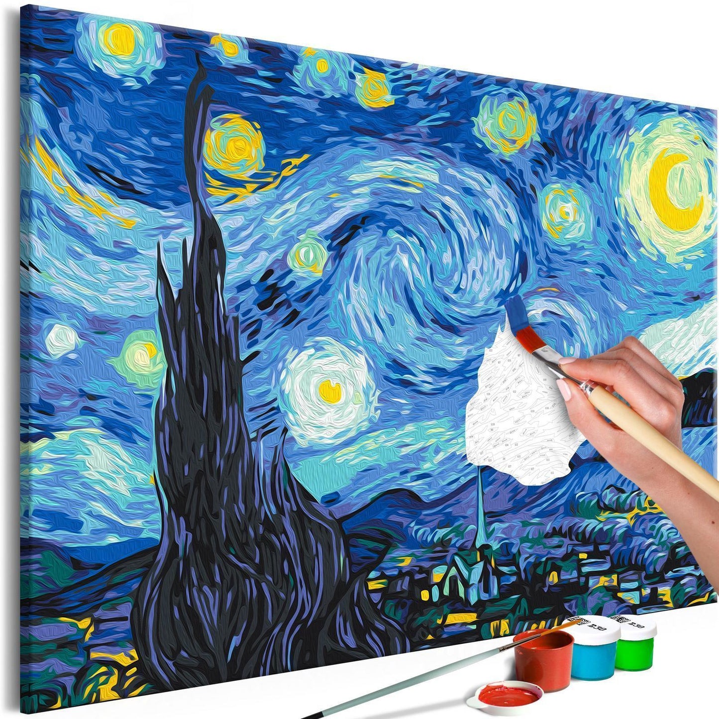 Malen nach Zahlen - Van Gogh's Starry Night