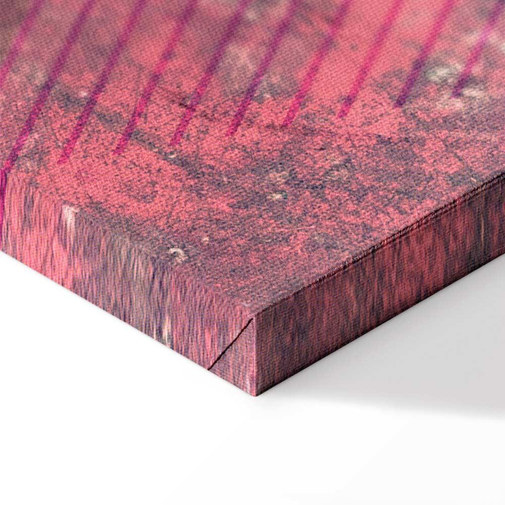 Leinwandbild - Crimson Abstraction (1 Part) Vertical