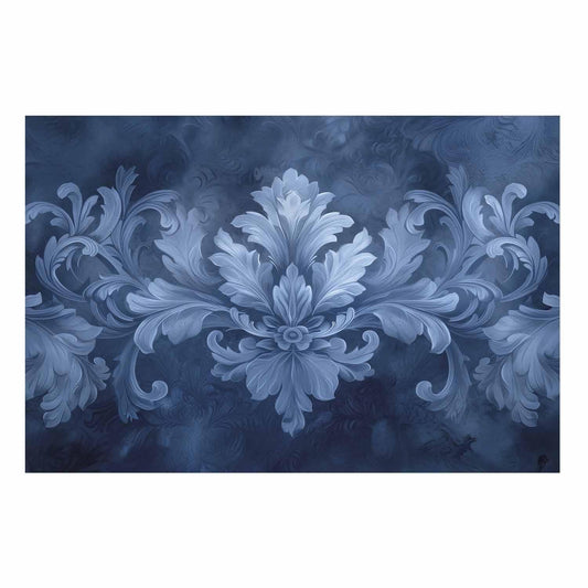 Poster - Blue Ornament in Cool Shades