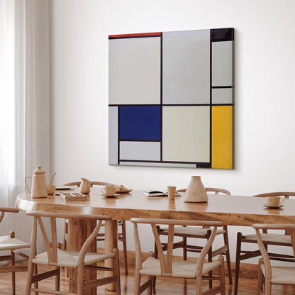 Leinwandbild - Piet Mondrian – Tableau I