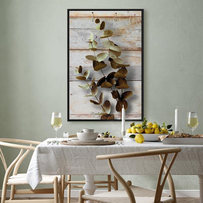 Leinwandbild - January Dawn (1 Part) Vertical