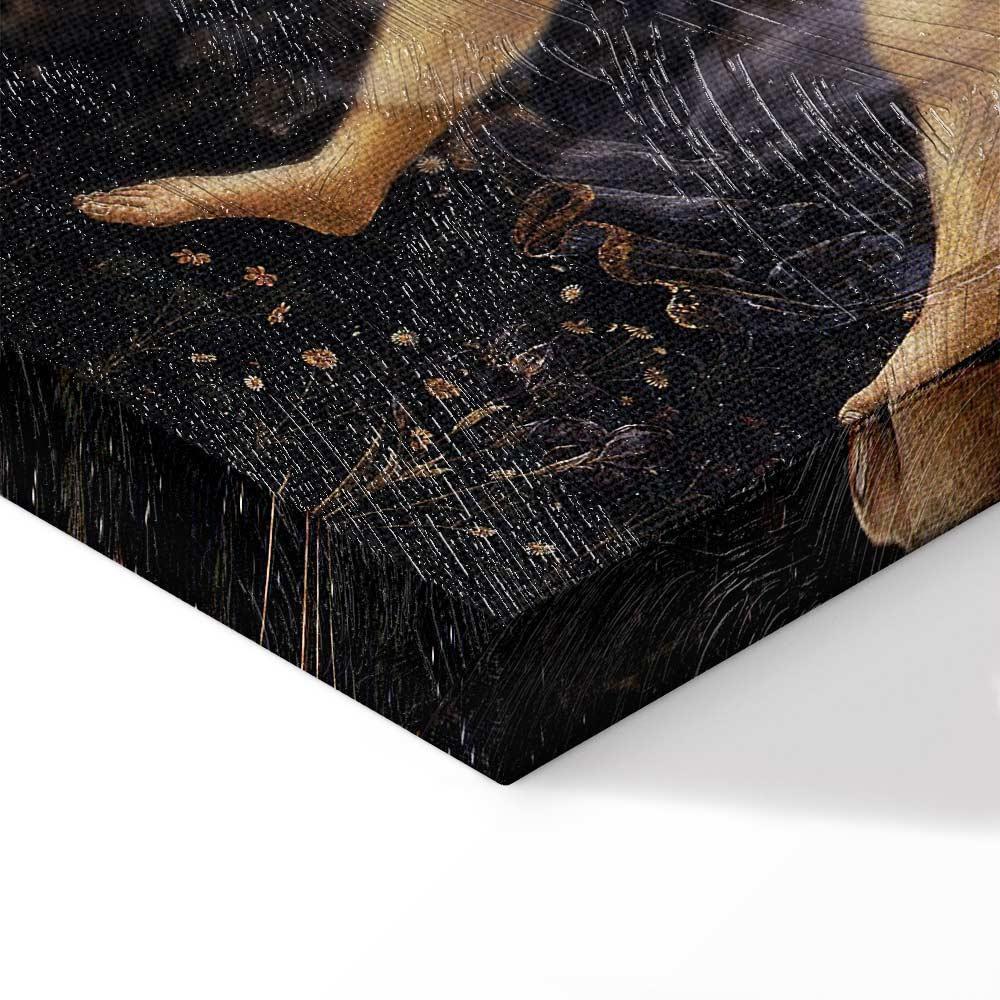 Leinwandbild - Sandro Botticelli – Primavera