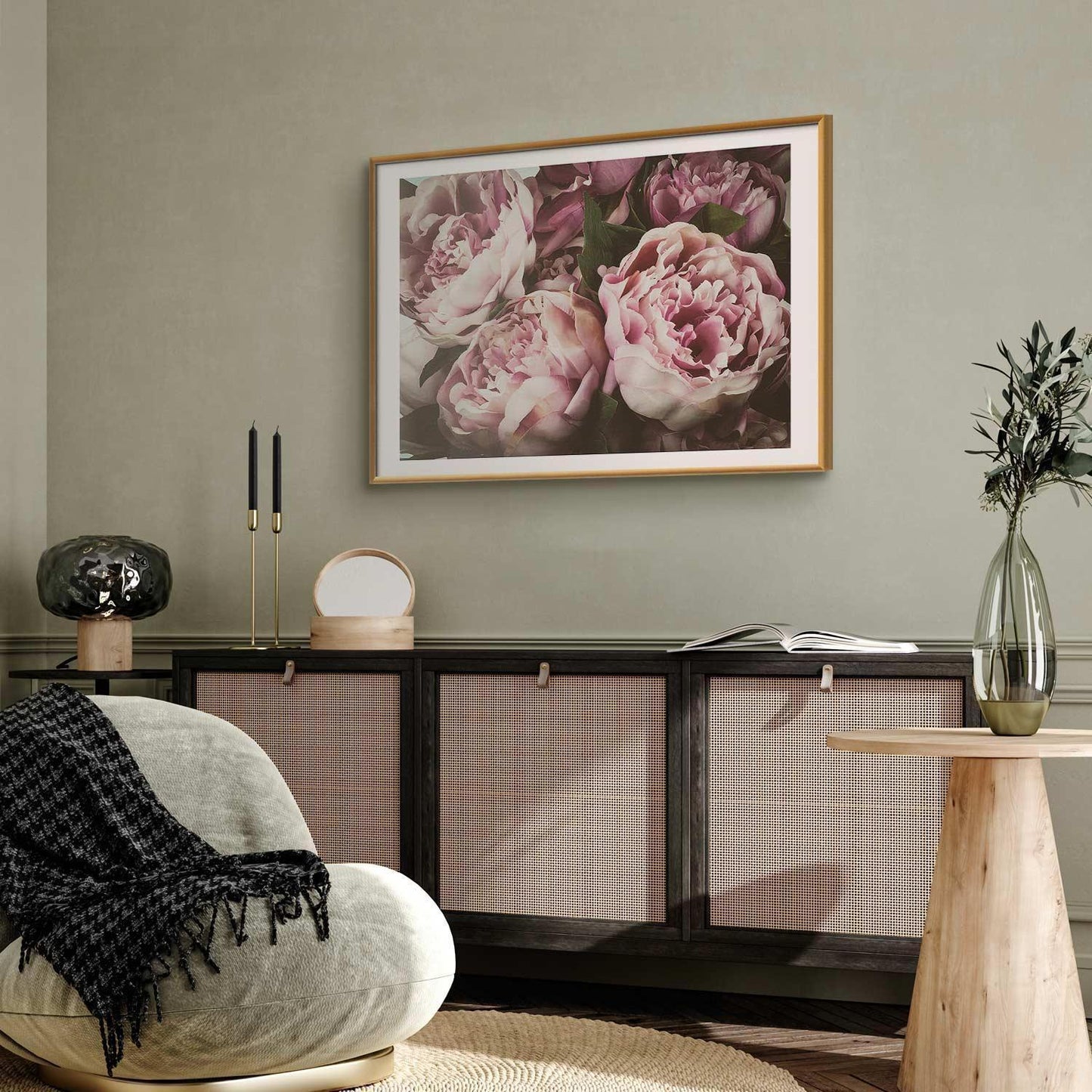 Poster - Pink Peonies