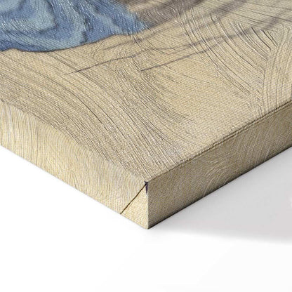 Leinwandbild - Utagawa Hiroshige – The monkey bridge in the Kai province