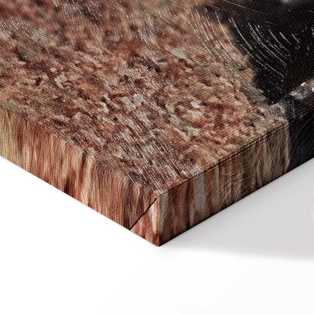 Leinwandbild - Autumn Walk (1 Part) Vertical