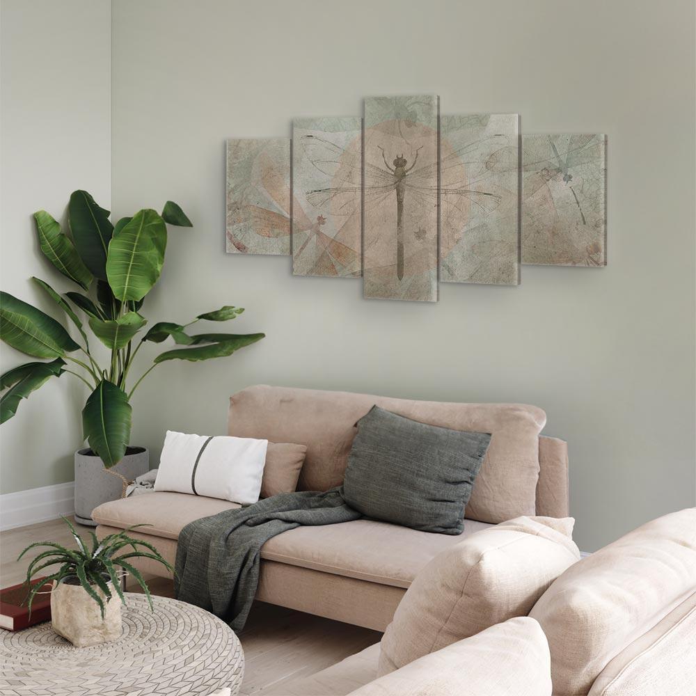 Leinwandbild - Weighty (5 Parts) Wide