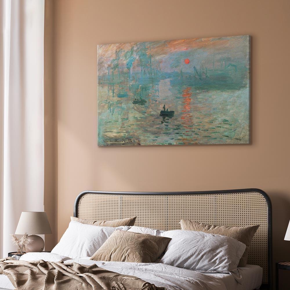 Leinwandbild - Claude Monet – Impression, Sunrise