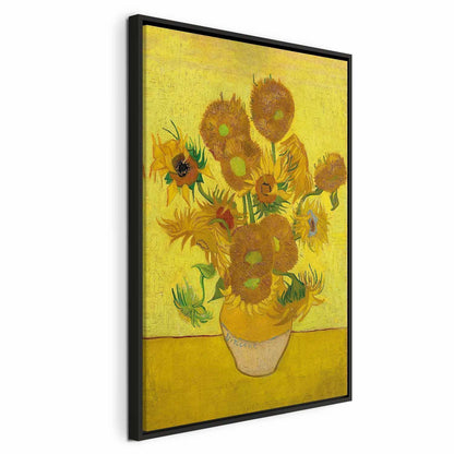 Leinwandbild - Vincent van Gogh – Still Life: Vase With Fifteen Sunflowers