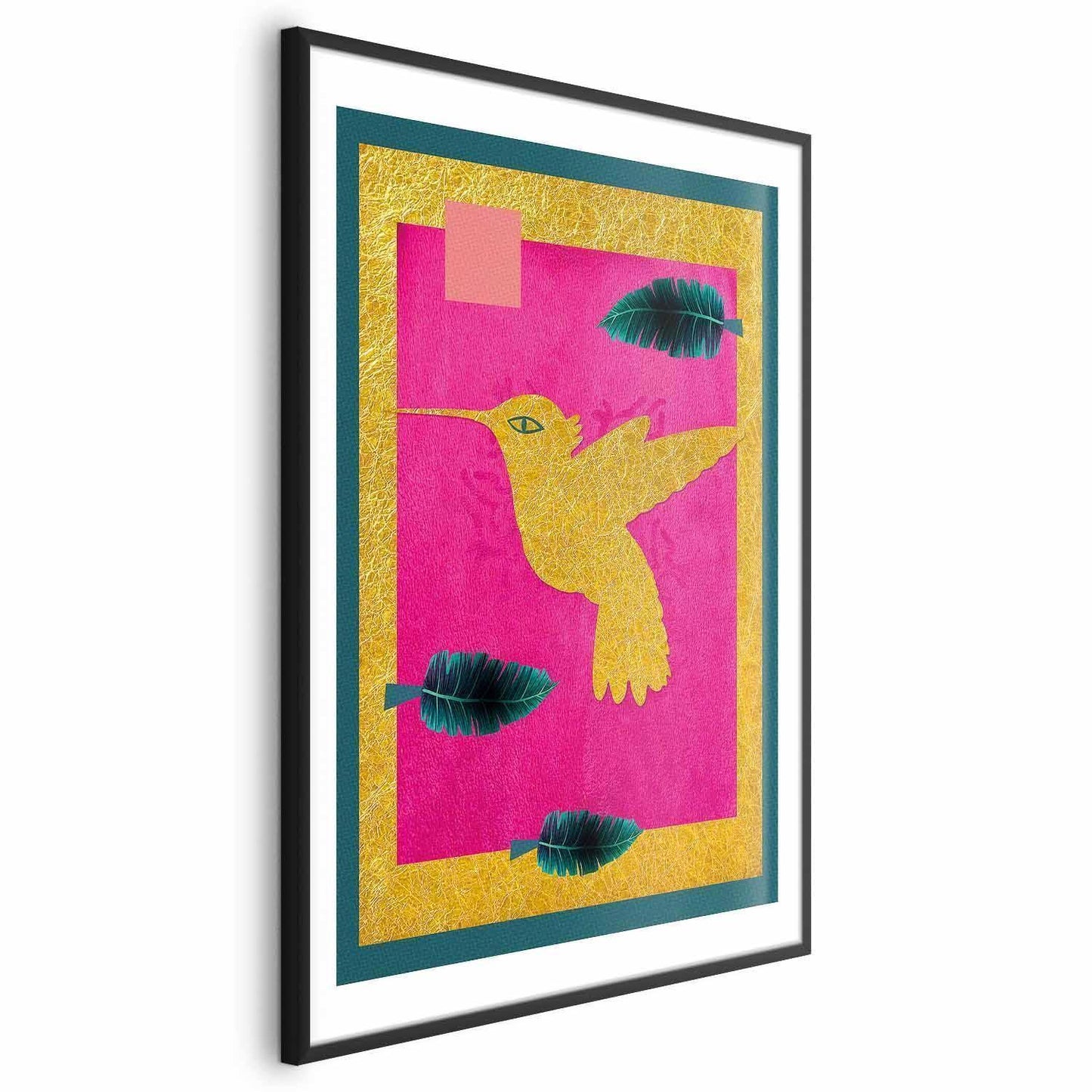 Poster - Golden Hummingbird Artgeist