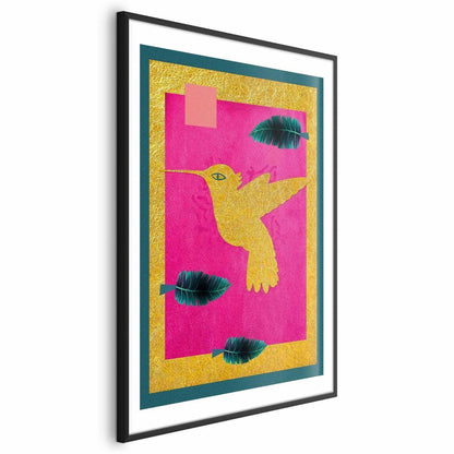 Poster - Golden Hummingbird Artgeist