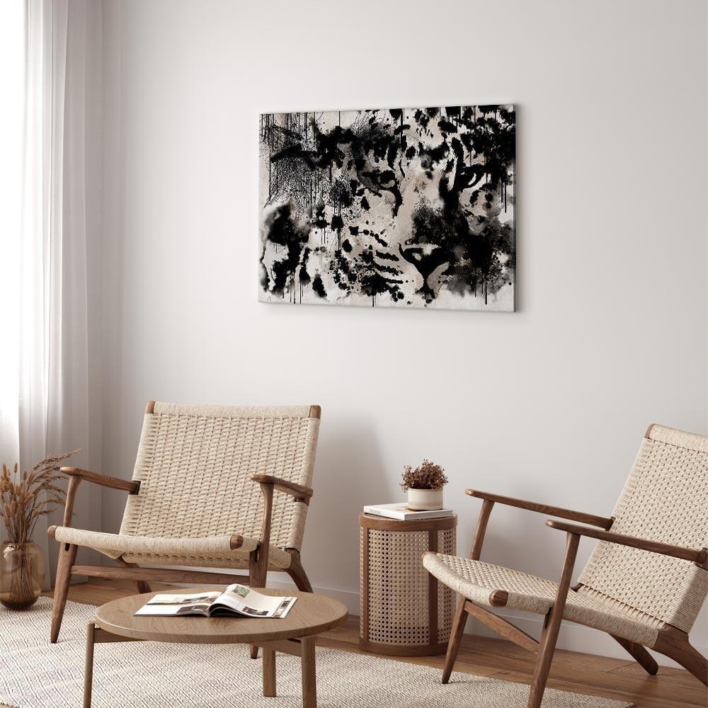 Leinwandbild - Cat's Look (1 Part) Wide