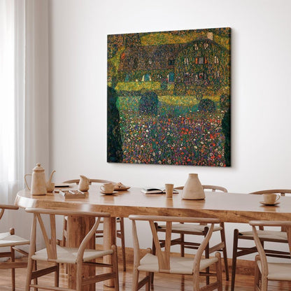 Leinwandbild - Gustav Klimt – Country House on the Attersee Lake