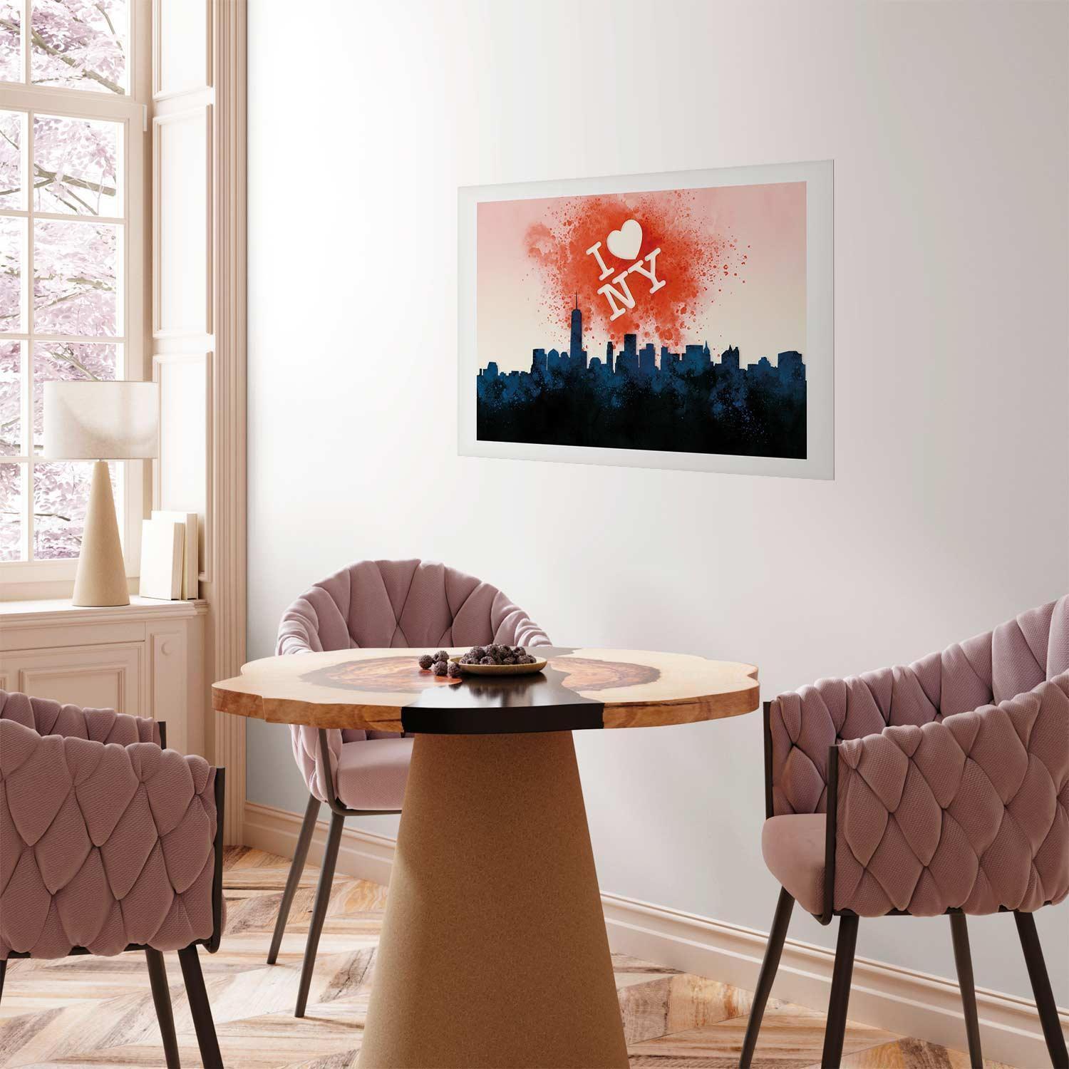 Poster - I Love NY Artgeist