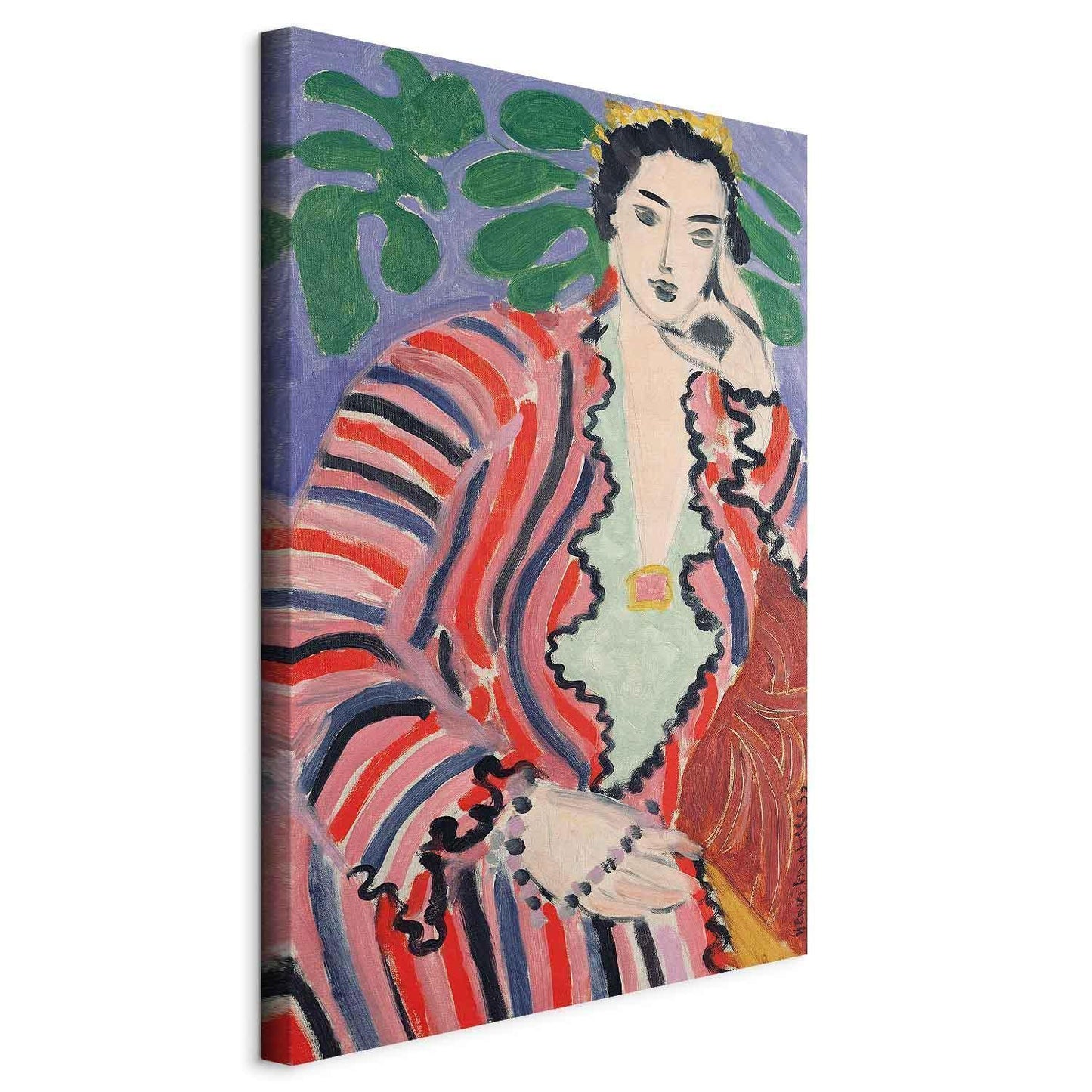 Leinwandbild - Henri Matisse – Elena