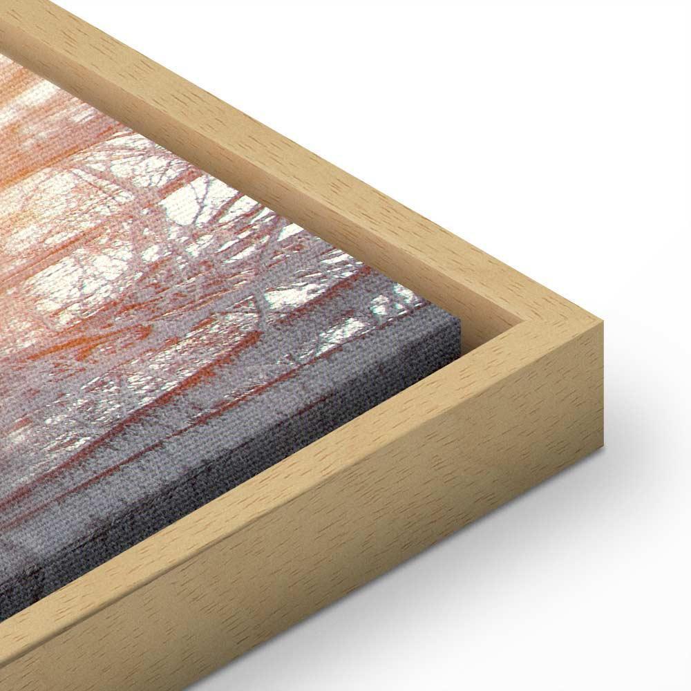 Leinwandbild - Winter Afternoon (1 Part) Vertical