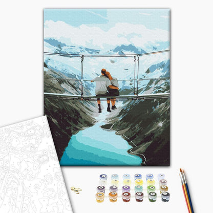 Malen nach Zahlen - Loneliness for two