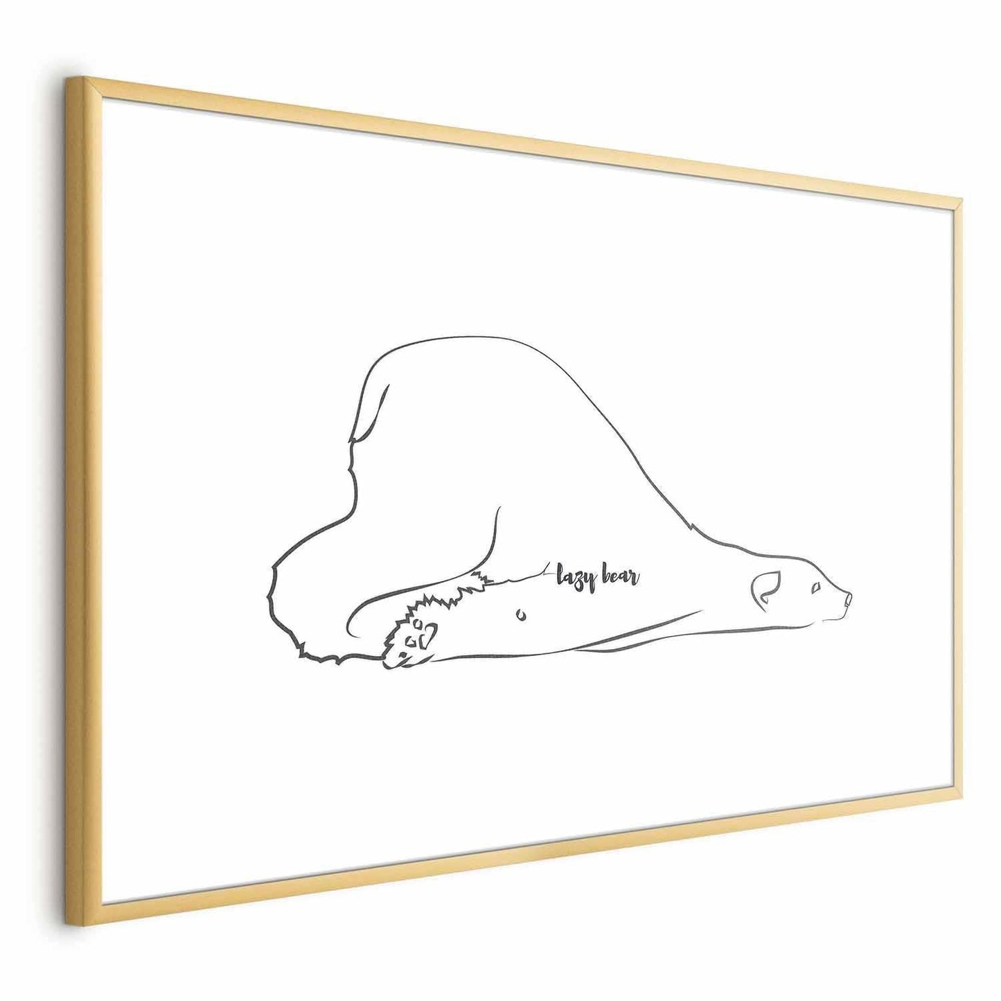 Poster - Lazy Bear Artgeist