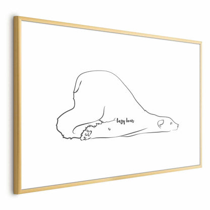 Poster - Lazy Bear Artgeist