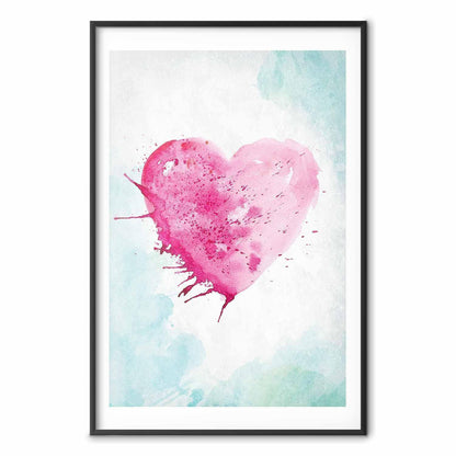 Poster - Watercolor Heart