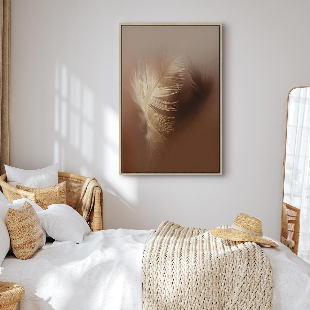 Leinwandbild - Autumn Fluff (1 Part) Vertical