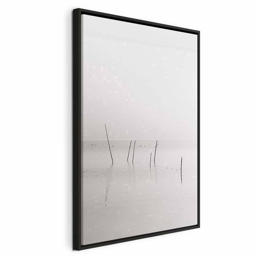 Leinwandbild - Misty Trail (1 Part) Vertical