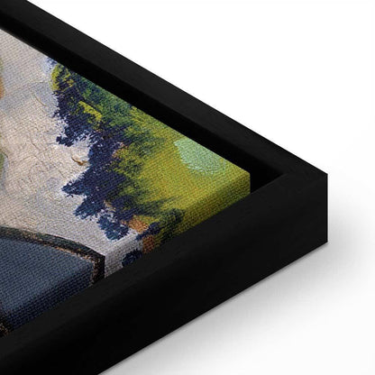 Leinwandbild - August Macke – Staudacherhaus in Tegernsee