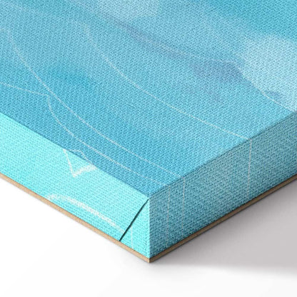 Leinwandbild - Night Waves (1 Part) Wide - Third Variant