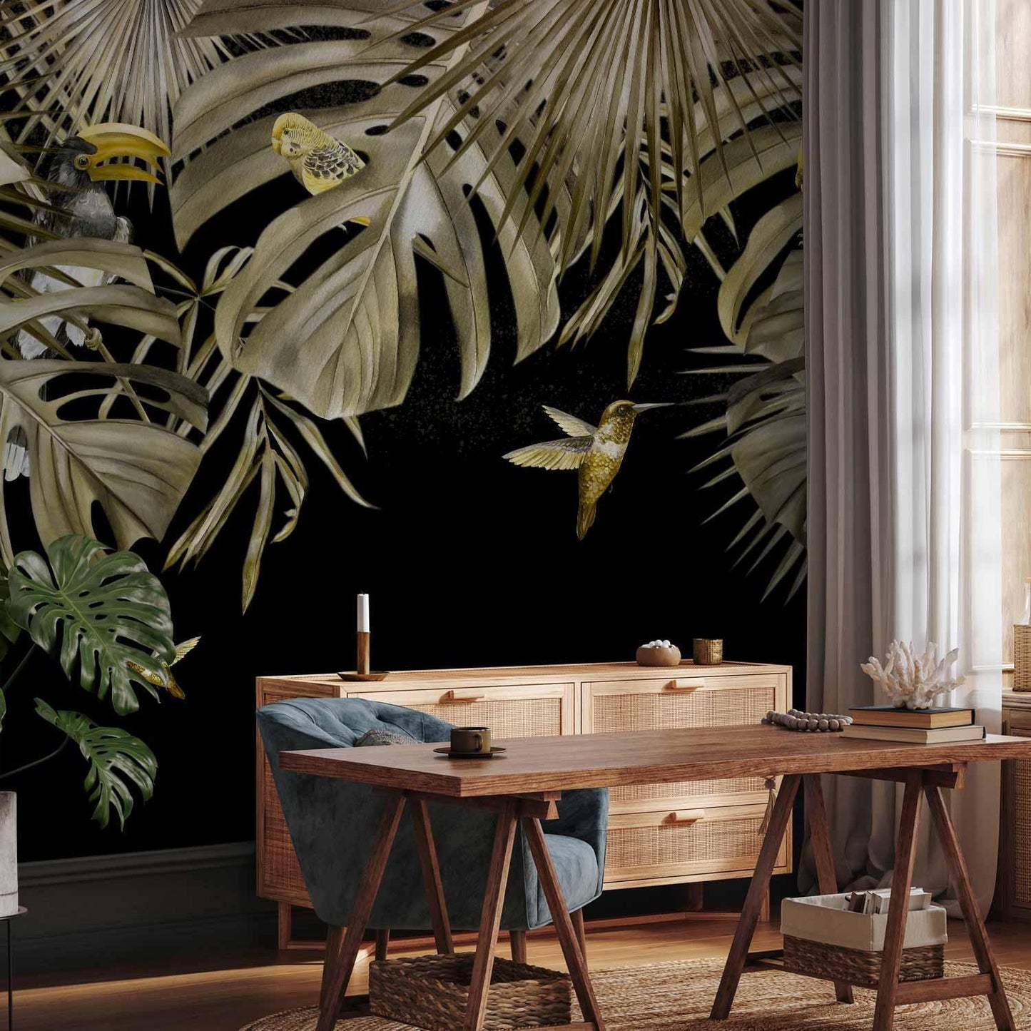 Fototapete - Colorful Paradise - Second Variant