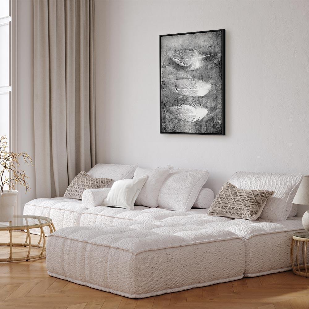 Leinwandbild - Fleeting Mystery (1 Part) Vertical