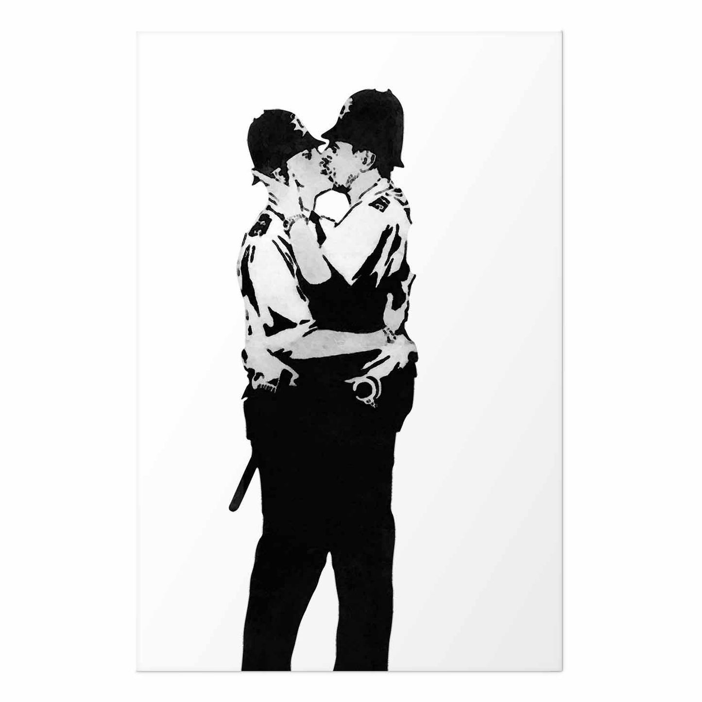Poster - Kissing Coppers