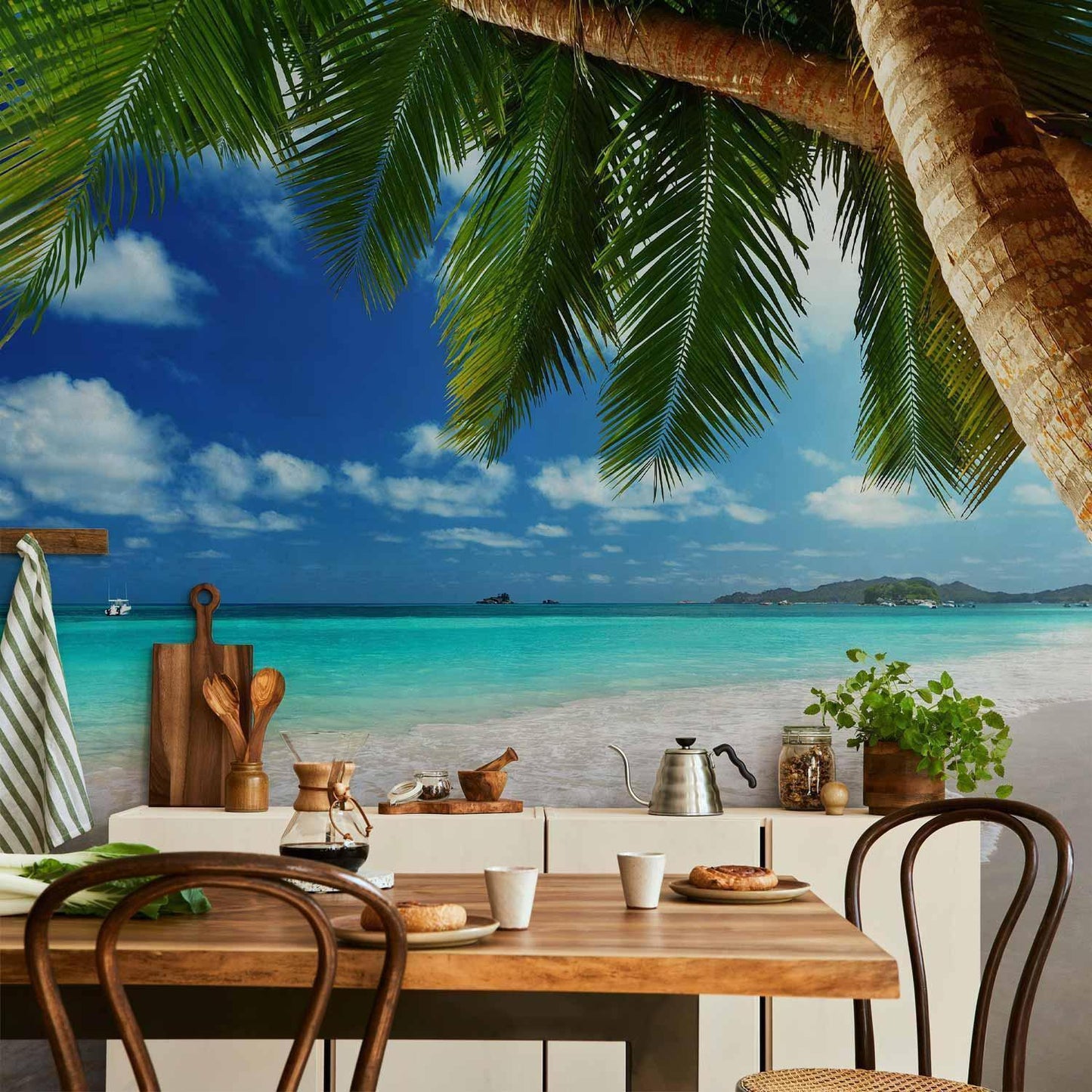 Fototapete - Tropical island Artgeist