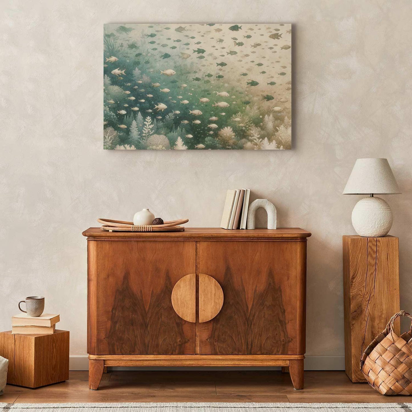 Leinwandbild - The marine world