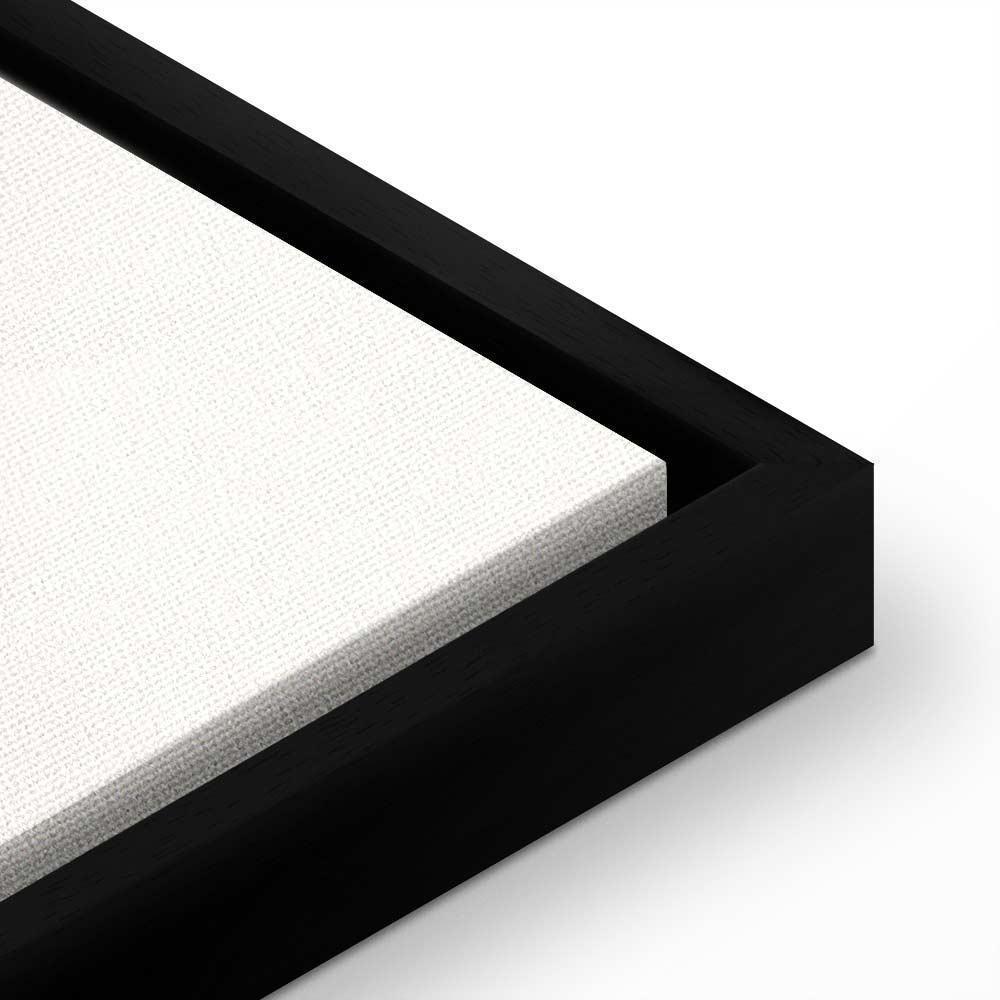 Leinwandbild - Badminton Shuttlecock on a Yellow Circle Background