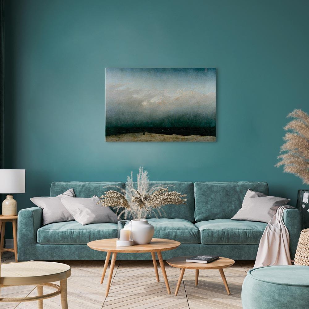 Leinwandbild - Caspar David Friedrich – The Monk by the Sea