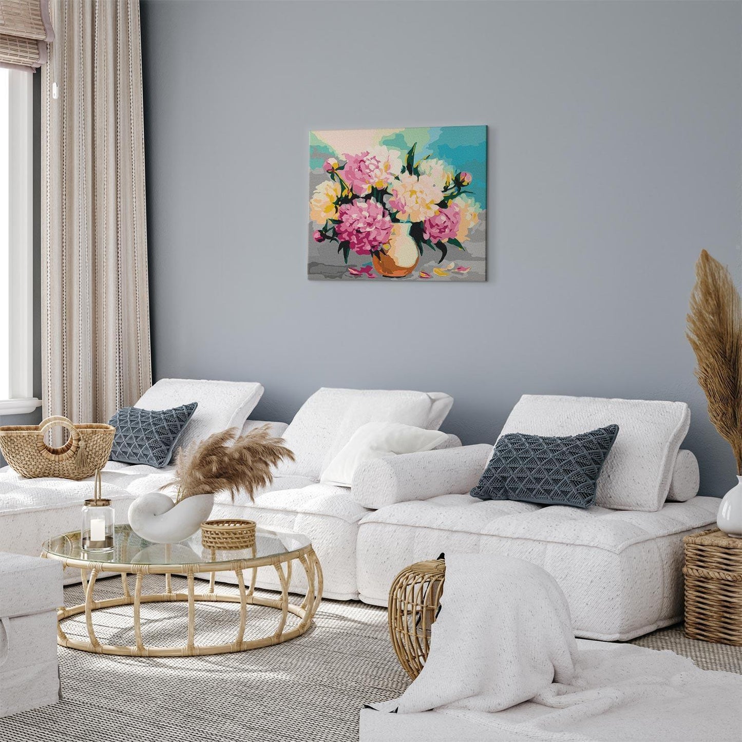 Malen nach Zahlen - Flowers in Vase