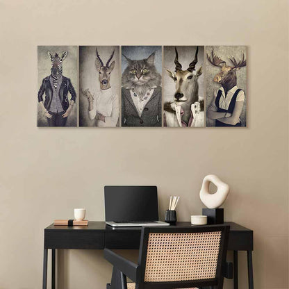 Leinwandbild - Animal Masks I