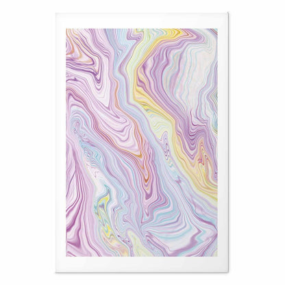 Poster - Colorful Dream - abstract shapes in pastel shades