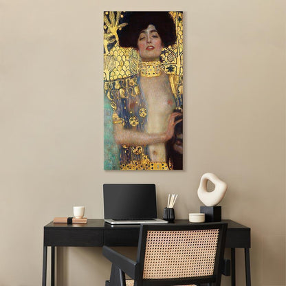 Leinwandbild - Gustav Klimt – Judith and the Head of Holofernes