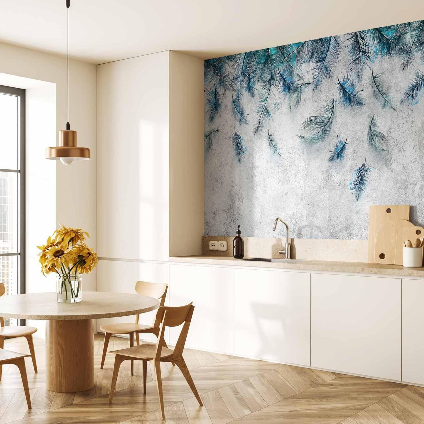 Fototapete - Sapphire Breeze