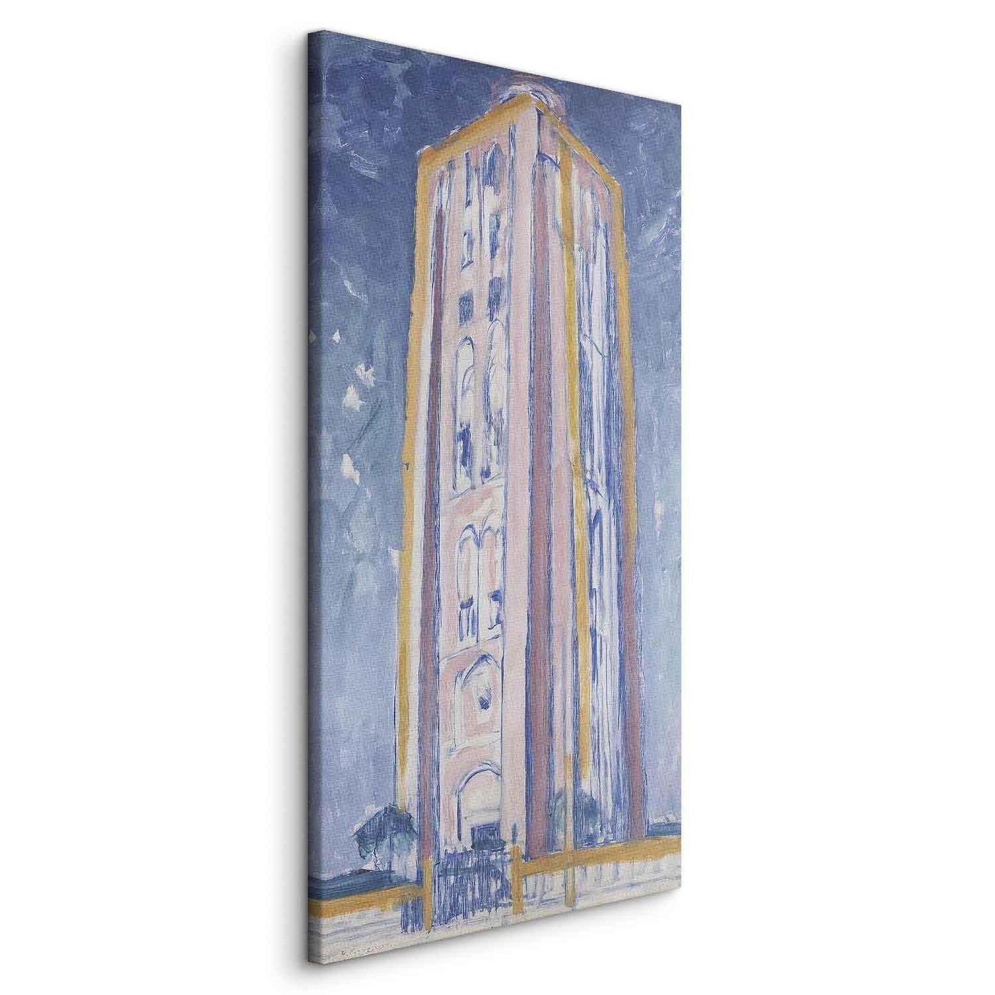 Leinwandbild - Piet Mondrian – Lighthouse near Westkapelle