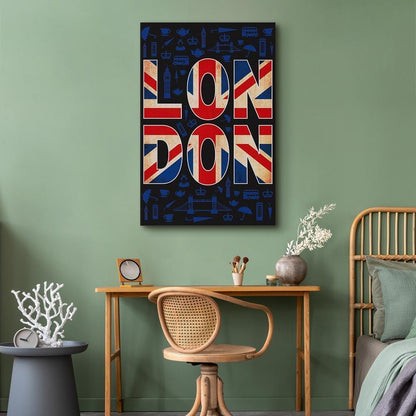 Leinwandbild - City of Culture (1 Part) Vertical