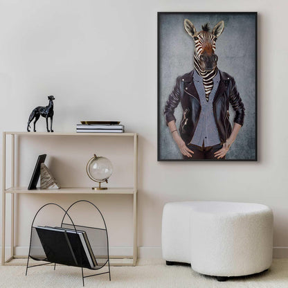 Poster - Zebra Eva Artgeist