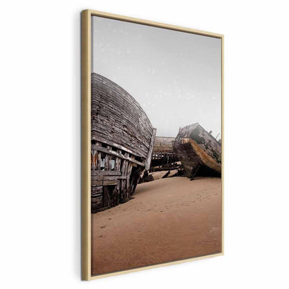 Leinwandbild - Abandoned Cutters (1 Part) Vertical