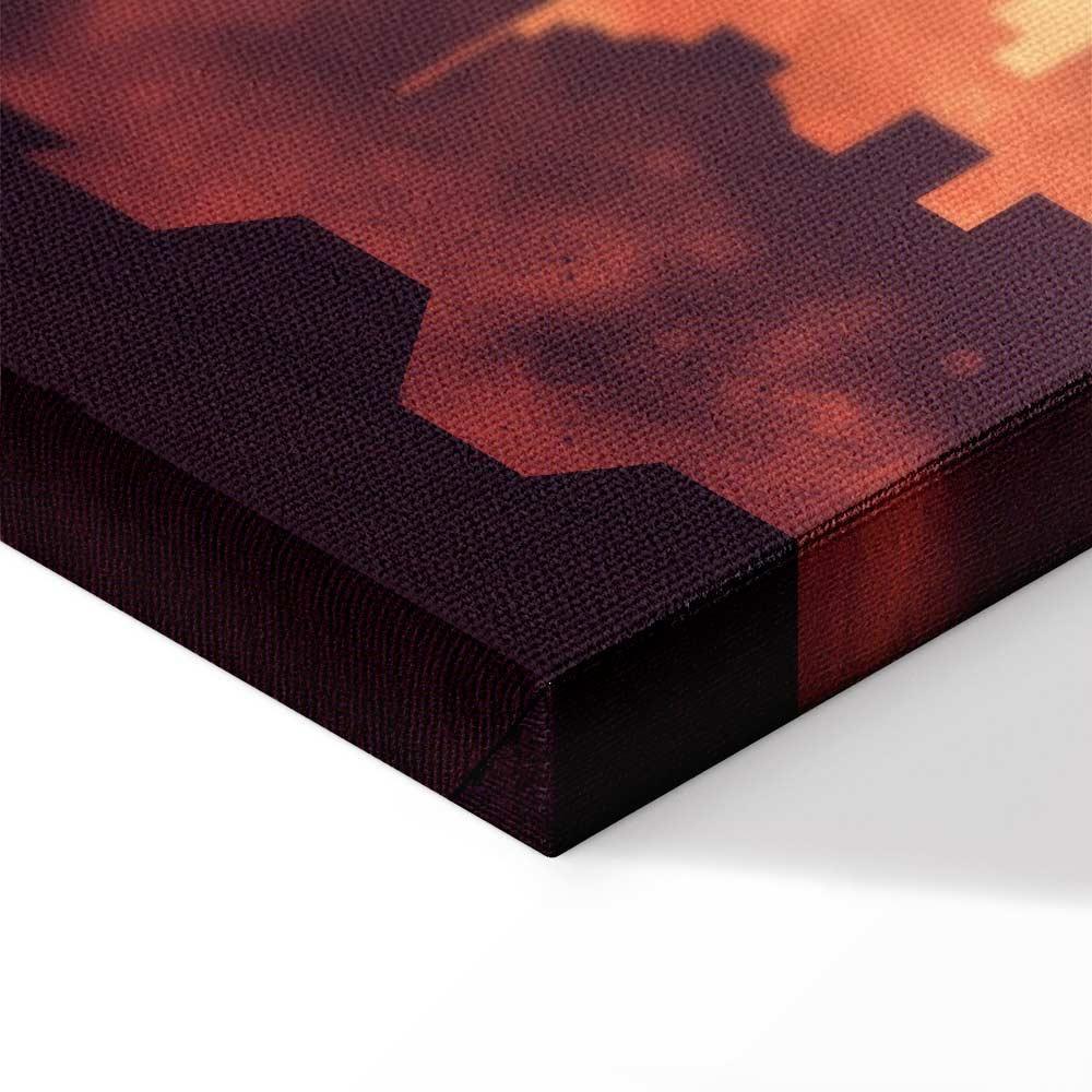 Leinwandbild - Heat of the City (1 Part) Wide