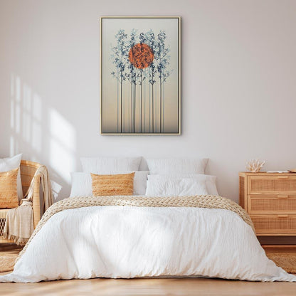 Leinwandbild - Lonely Twilight (1 Part) Vertical