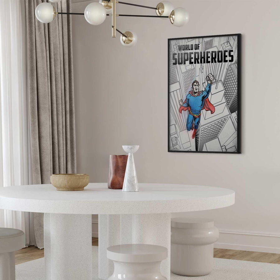 Poster - World of Superheroes Artgeist