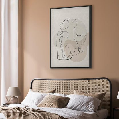 Leinwandbild - French Chic (1 Part) Vertical