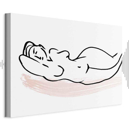 Leinwandbild - Sunbathing (1 Part) Wide