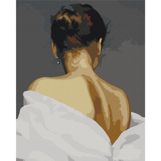Malen nach Zahlen - Woman's Back